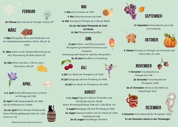 度假居 Weissburgunder Am Weinberg 萨勒河畔瑙姆堡